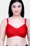 Maroon Clothing Single Layered Non Wired Full Coverage Minimiser Bra (Pack of 2) - Multicolor — thumbnail 2